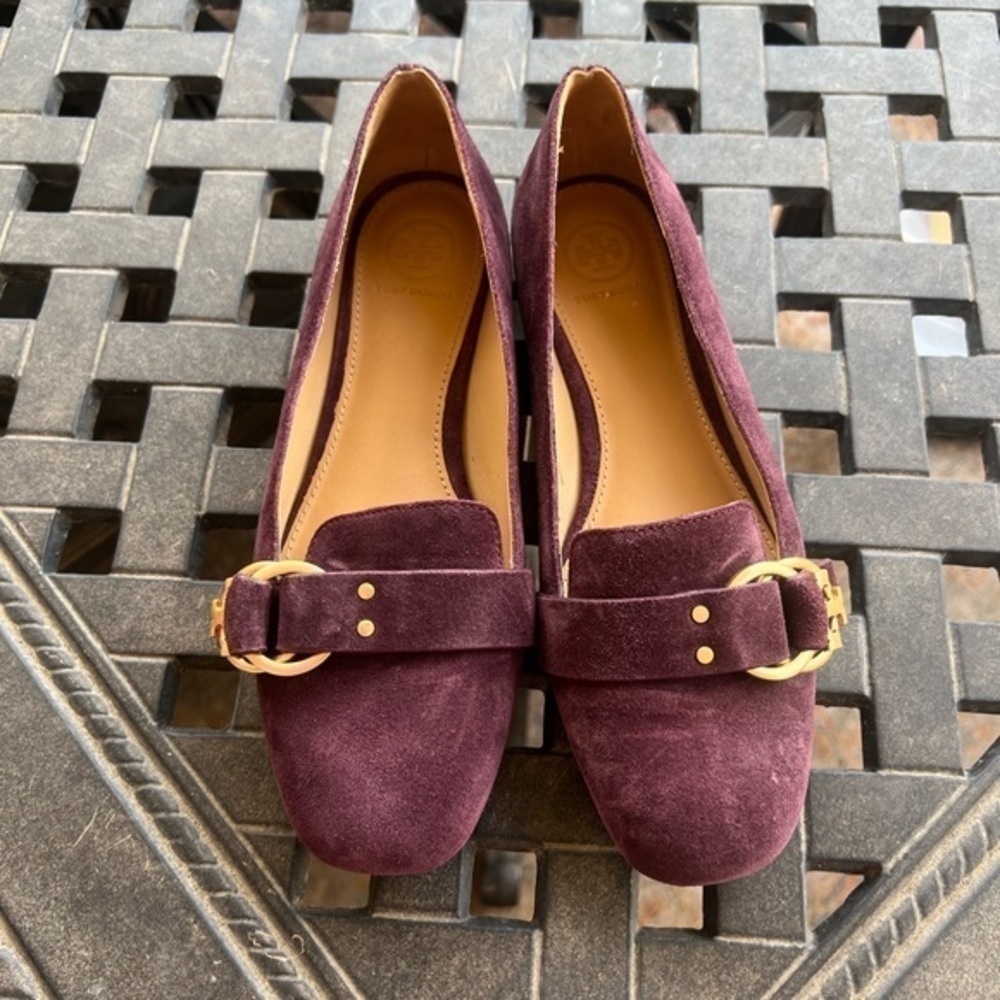 Tory Burch Suede Loafers - Picture 7 of 14